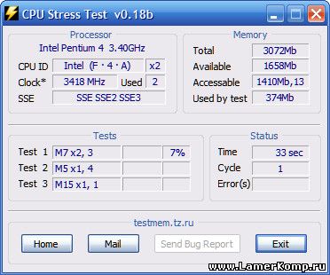 CPU Stress Test