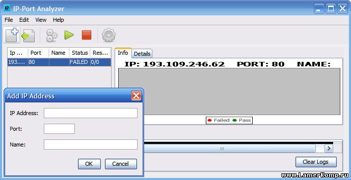 IP-Port Analyzer