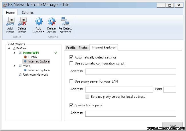 PS Network Profile Manager