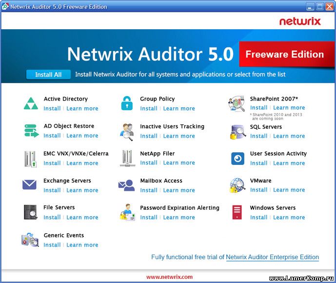 Netwrix Auditor Freeware Edition