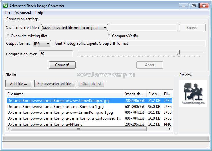 Advanced Batch Image Converter