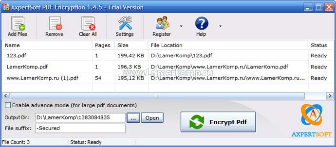 PDF Encryption