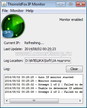ThorroldFox IP Monitor