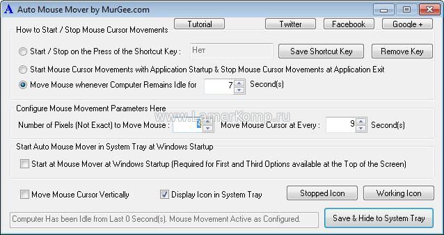 Auto Mouse Mover