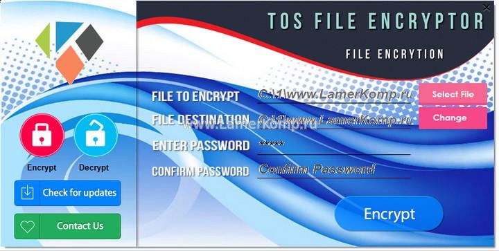 TOS File Encryptor