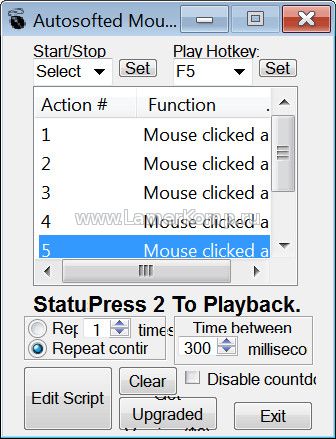 Autosofted Auto Mouse Clicker