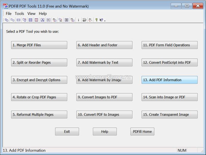 PDFill PDF Tools