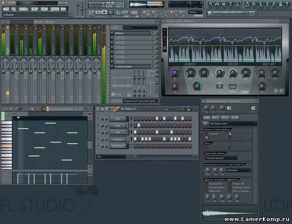 FL Studio - секвенсор
